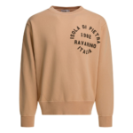 STONE ISLAND sweat-shirt en coton homme rose