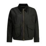 FILSON veste légère en coton ciré femme noire
