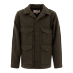 FILSON manteau en laine homme vert