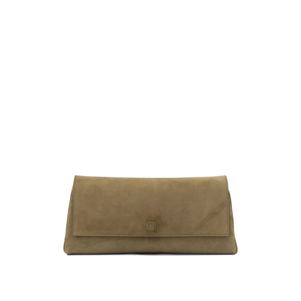 Sans titre (1000 x 1000 px) (79) KHAITE pochette Audrey en cuir femme beige – Image 1