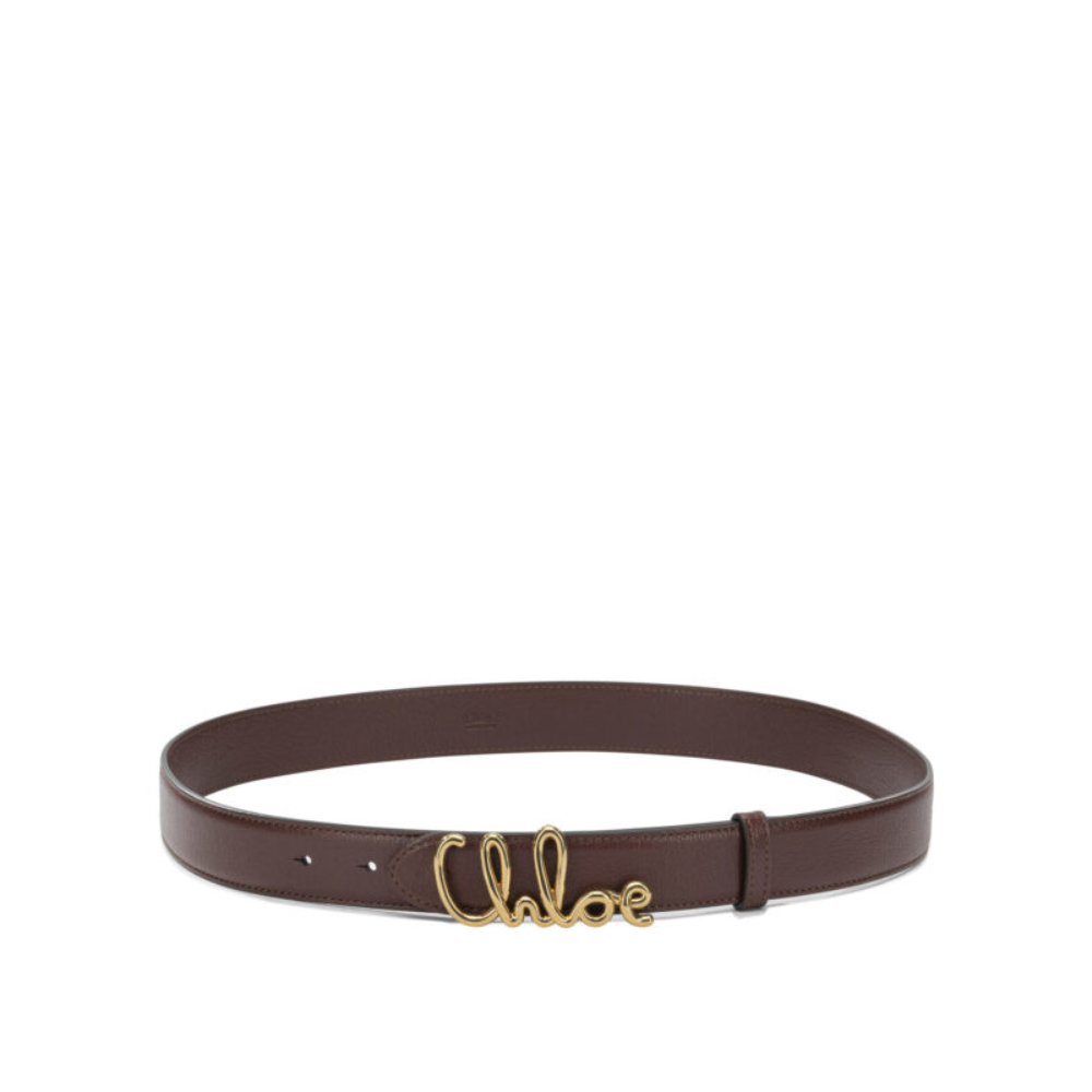 Sans titre (1000 x 1000 px) (79) CHLOÉ ceinture en cuir femme marron – Image 1
