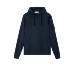STONE ISLAND sweat en coton homme bleu