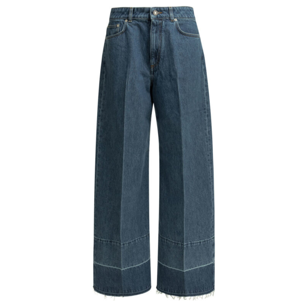 Sans titre (1000 x 1000 px) (87) GIVENCHY jean large en coton femme bleu – Image 1