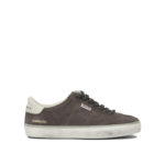 GOLDEN GOOSE baskets en daim homme marron