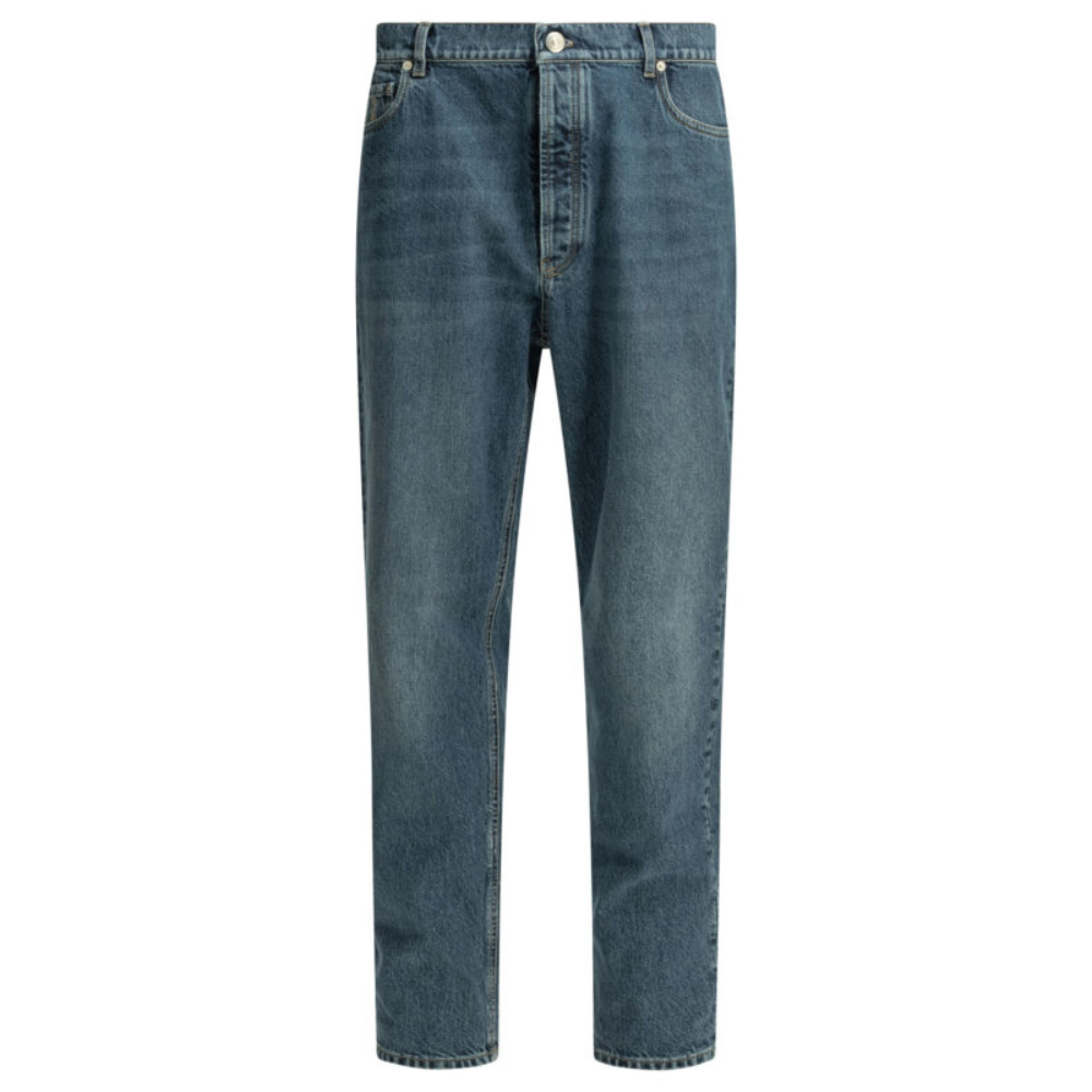Sans titre (1000 x 1000 px) (88) BRUNELLO CUCINELLI jean droit pour homme bleu – Image 1