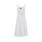 LAVI robe en coton femme blanche