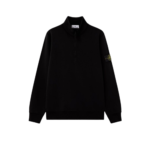 STONE ISLAND sweat en coton homme noir