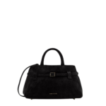 MANU ATELIER sac bandoulière en daim femme noir