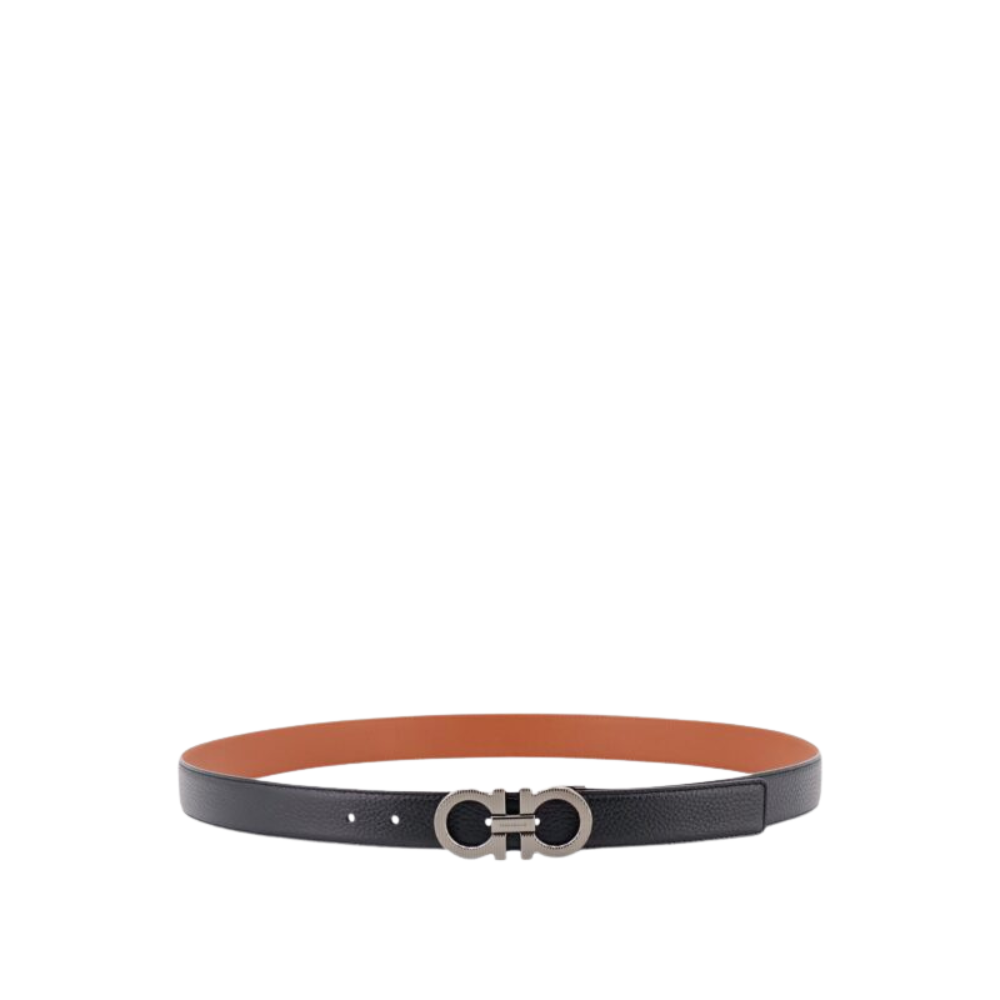 Sans titre (1000 x 1000 px) (94) FERRAGAMO ceinture en cuir homme noire – Image 1