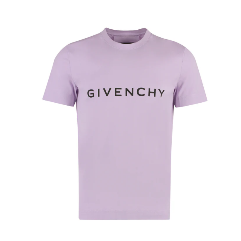 Sans titre (1000 x 1000 px) (95) GIVENCHY t-shirt en coton homme violet slim fit – Image 1