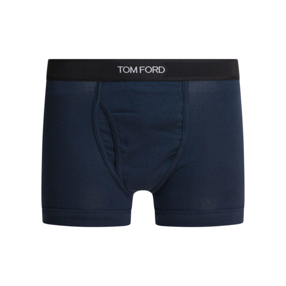 Sans titre (1000 x 1000 px) (95) TOM FORD caleçon en coton homme bleu – Image 1