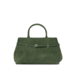 MANU ATELIER sac à main en daim femme vert