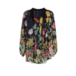 LAVI chemise en ramie femme noire
