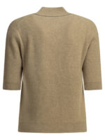 BRUNELLO CUCINELLI pull en cachemire femme beige – Image 2