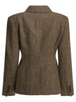 BRUNELLO CUCINELLI blazer en laine femme marron – Image 2