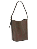 ETRO sac à épaule petit modèle en tissu femme marron – Image 2