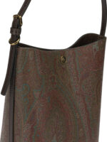 ETRO sac à épaule petit modèle en tissu femme marron – Image 4