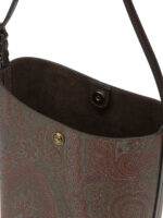 ETRO sac à épaule petit modèle en tissu femme marron – Image 5