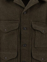 FILSON manteau en laine homme vert – Image 3