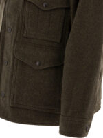 FILSON manteau en laine homme vert – Image 4