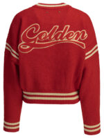 GOLDEN GOOSE pull en coton femme rouge – Image 2
