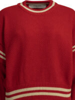 GOLDEN GOOSE pull en coton femme rouge – Image 3