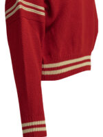 GOLDEN GOOSE pull en coton femme rouge – Image 4