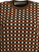 GOLDEN GOOSE gilet en laine femme marron – Image 3
