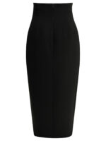 KHAITE jupe longue femme noire – Image 2