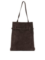 MANU ATELIER sac à épaule en daim femme marron – Image 3