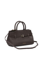 MANU ATELIER sac à main petit modèle en cuir femme marron – Image 2