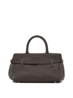 MANU ATELIER sac à main petit modèle en cuir femme marron – Image 3