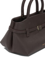 MANU ATELIER sac à main petit modèle en cuir femme marron – Image 4