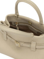MANU ATELIER sac à main en cuir femme blanc – Image 5