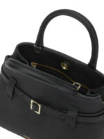MANU ATELIER sac à main petit modèle en cuir femme noir – Image 5