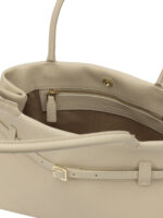 MANU ATELIER sac porté épaule en cuir femme blanc – Image 5