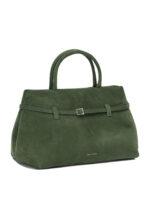 MANU ATELIER sac à main en daim femme vert – Image 2