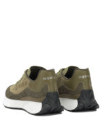 ALEXANDER MCQUEEN baskets en cuir homme vertes – Image 4
