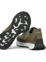 ALEXANDER MCQUEEN baskets en cuir homme vertes – Image 5