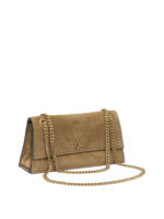 TORY BURCH sac à épaule en daim femme beige – Image 5