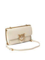 PINKO sac bandoulière en cuir femme blanc – Image 2