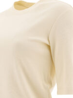 SANDBEIGE t-shirt en coton femme blanc – Image 4