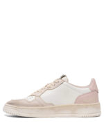 AUTRY baskets en cuir femme roses – Image 3