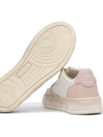 AUTRY baskets en cuir femme roses – Image 5