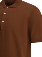 BEAMS PLUS polo en coton homme marron – Image 4