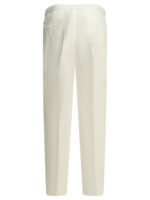 BRUNELLO CUCINELLI pantalon en lin et coton homme blanc – Image 2