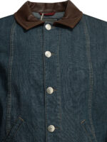 BRUNELLO CUCINELLI veste en jean homme bleue – Image 3