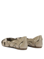 DEL CARLO ballerines en cuir femme beige – Image 4