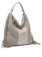 REPTILE'S HOUSE sac porté épaule en cuir femme beige – Image 2