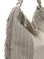 REPTILE'S HOUSE sac porté épaule en cuir femme beige – Image 4